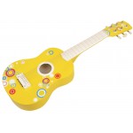 Klasikinė geltona gitara vaikui 6 stygos Lelin
